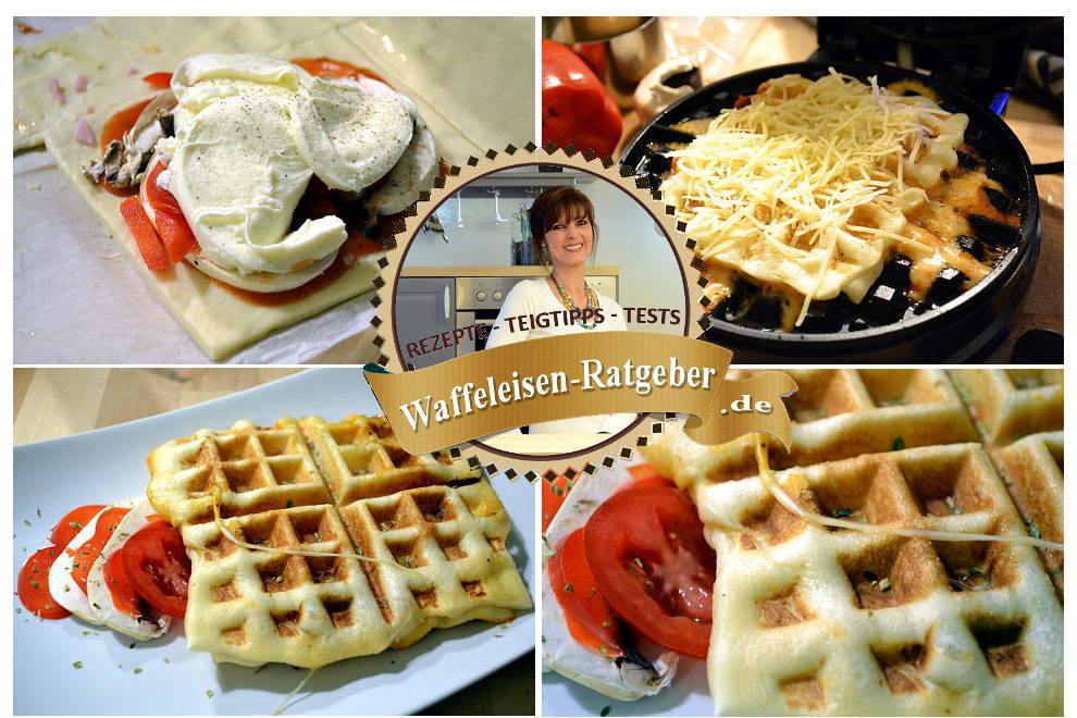 Pizzawaffeln Waffeleisen